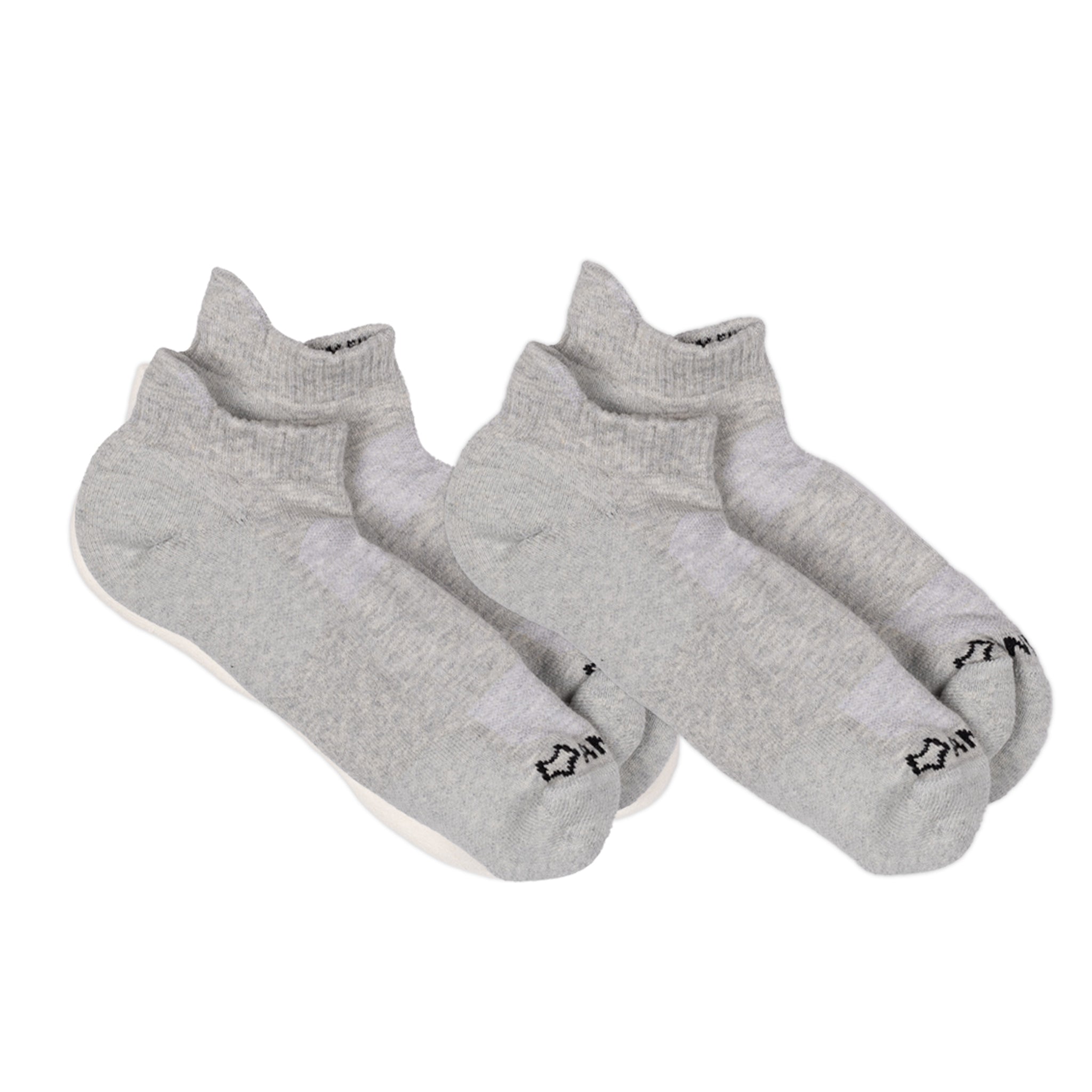 Anywear Essential Lightweight Ankle Sock - 2 Pack Silver/Silver L/XL - Fox River